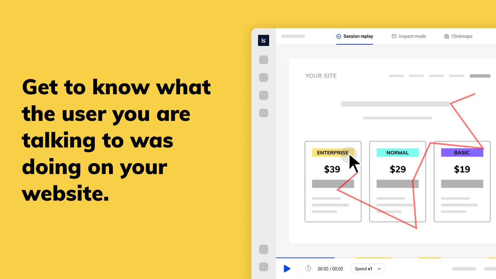 Livechat integration Get to know what the user you are talking to was doing on your website