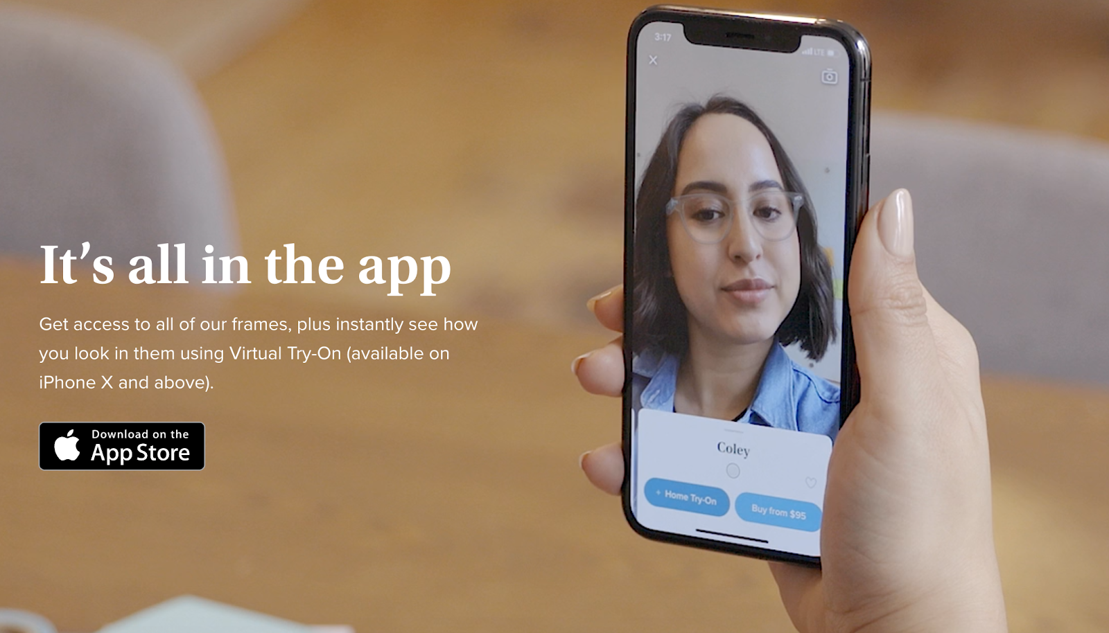 Allow your customers to try before they buy whenever possible example of lead - app store