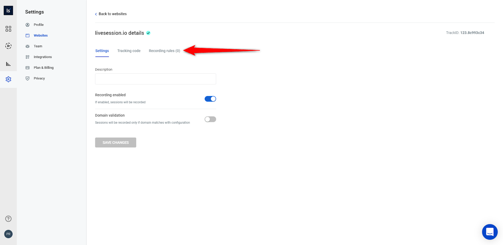 Click Recording rules In next window, click on Recording rules