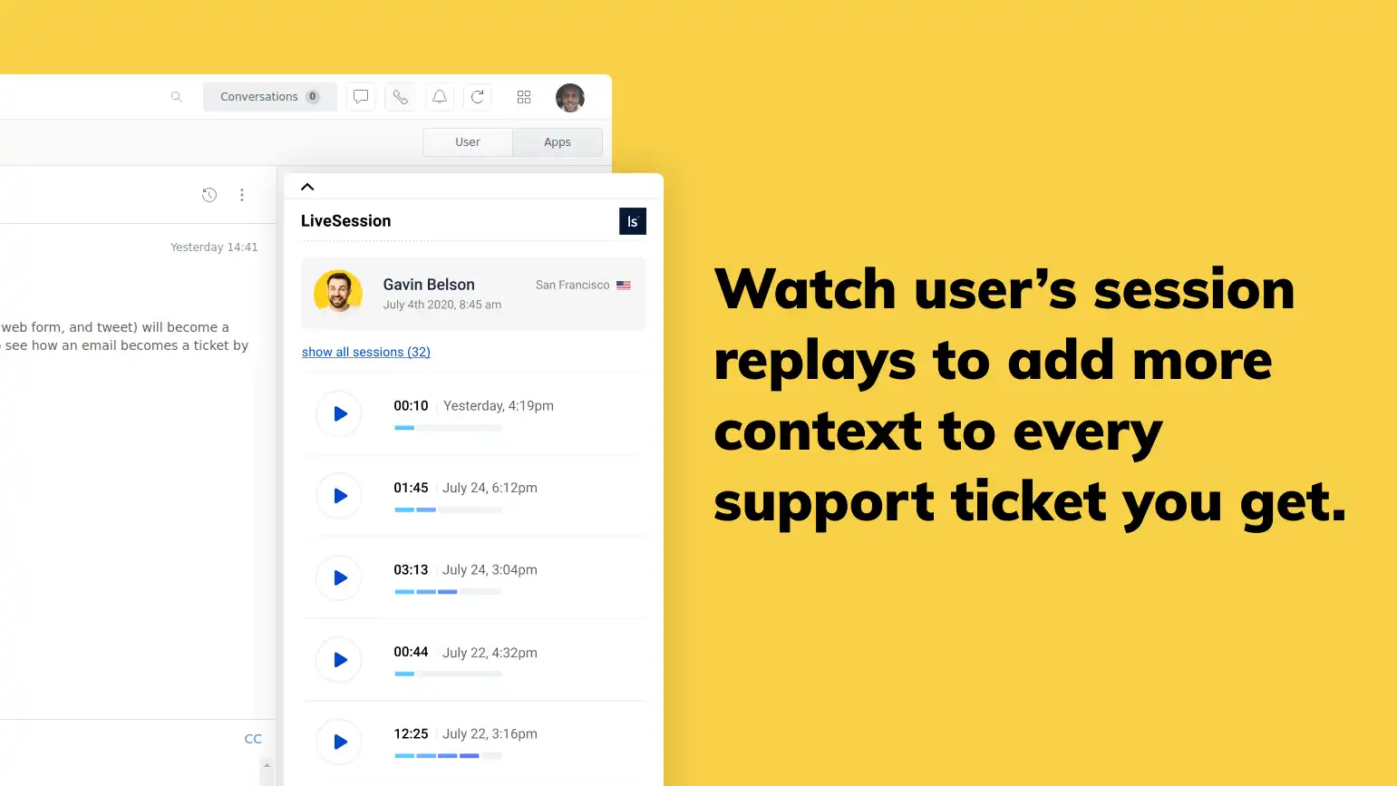 Add more context to every support ticket you get Zendesk integration